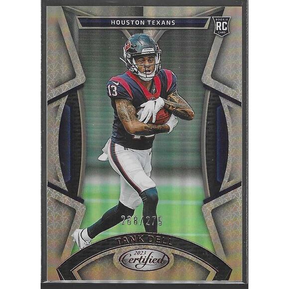 2023 Certified Tank Dell Rookie Card Bronze Mirror /275 Houston Texans RC SP - Picture 1 of 2